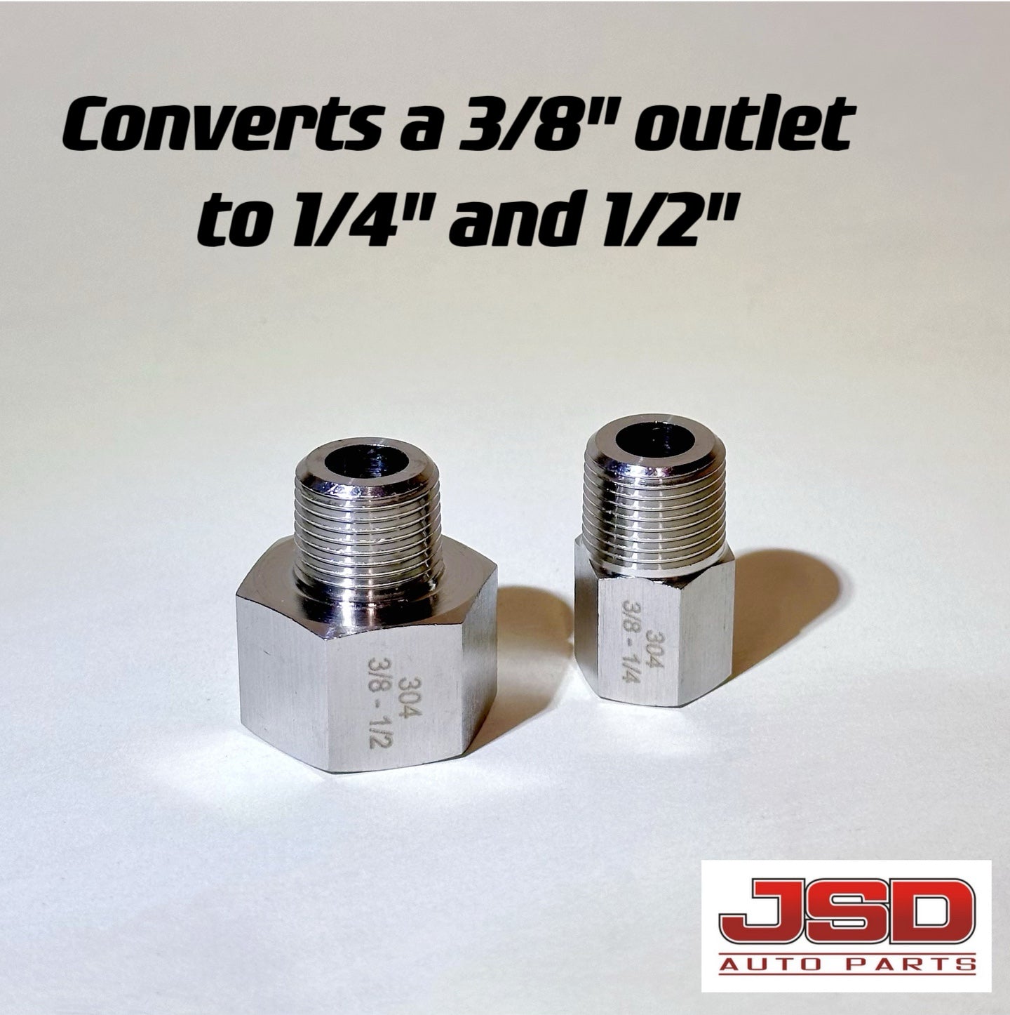 JSD Auto Parts Outlet Converter Kit for Gas Tanks (3/8", 1/4", and 1/2" Set)