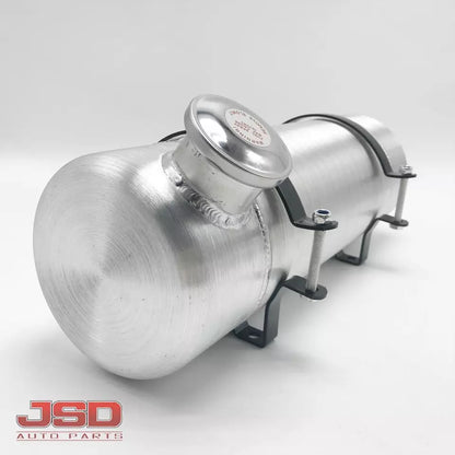 M297 JSD Aluminum Spun Fuel Tank 6x18 End Fill 2 Gallon 1/4'' NPT